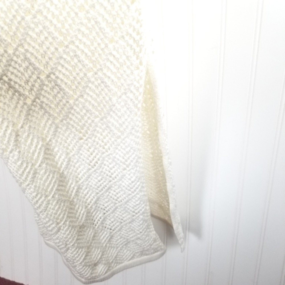 The Drop NWT Womens Ritu Crochet Maxi Dress Size XL White Romantic Cottagecore - Picture 6 of 13